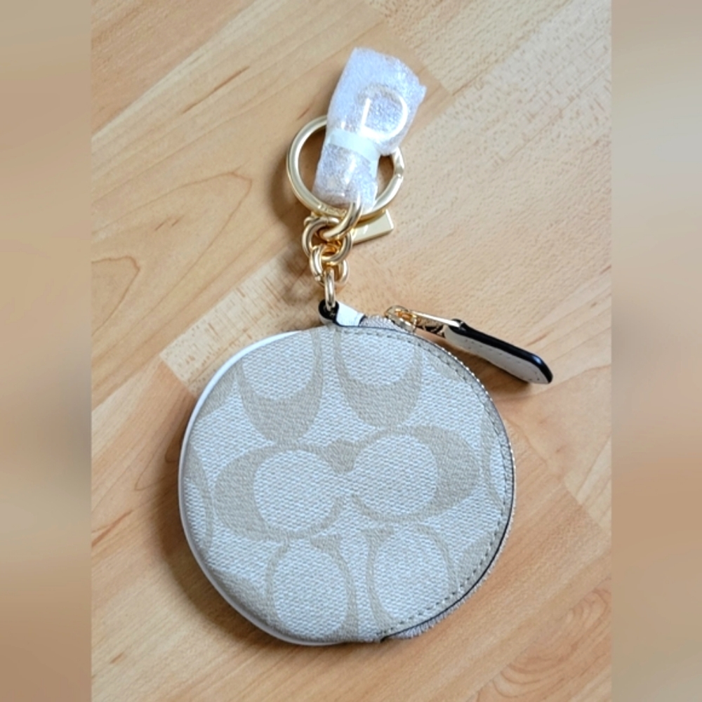 Coach Coin Pouch Keychain